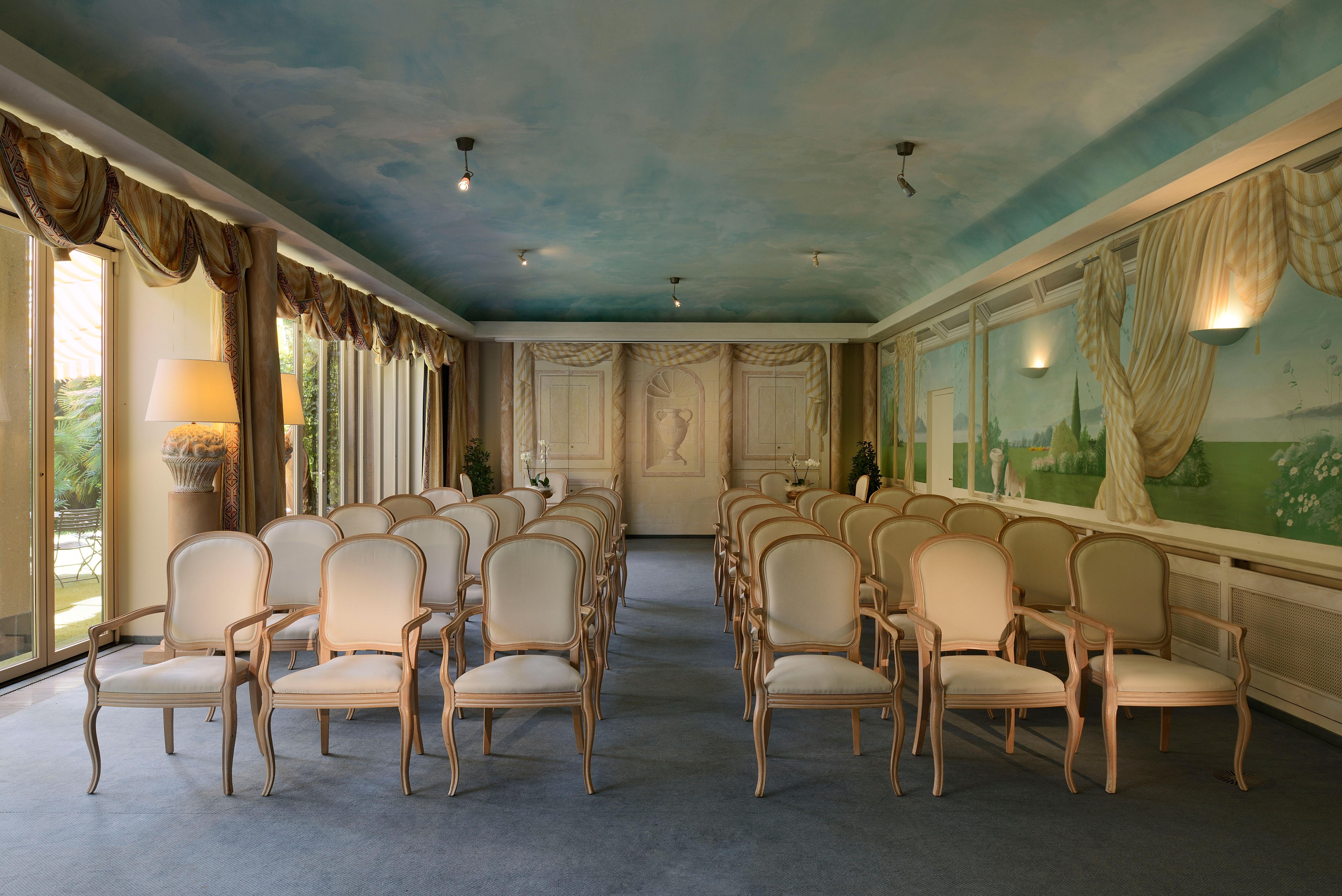 Grand Hotel Villa Castagnola Лугано Экстерьер фото The interior of the crematorium