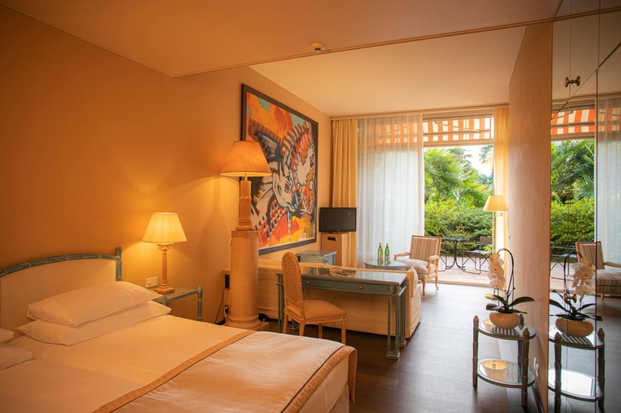 Grand Hotel Villa Castagnola Лугано Экстерьер фото A room at the Hotel de la Paix